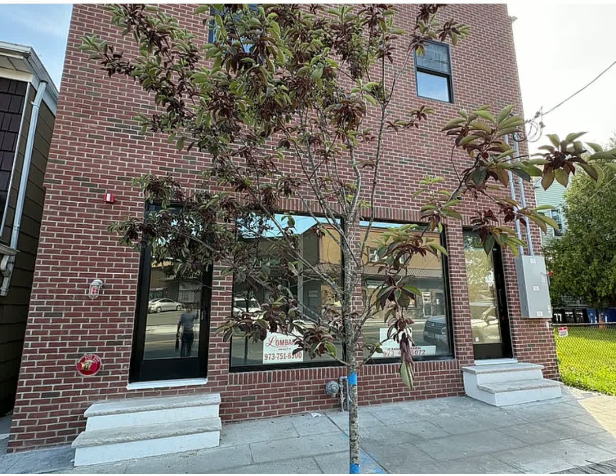 Completed brick exterior at 71 Franklin Street in Belleville