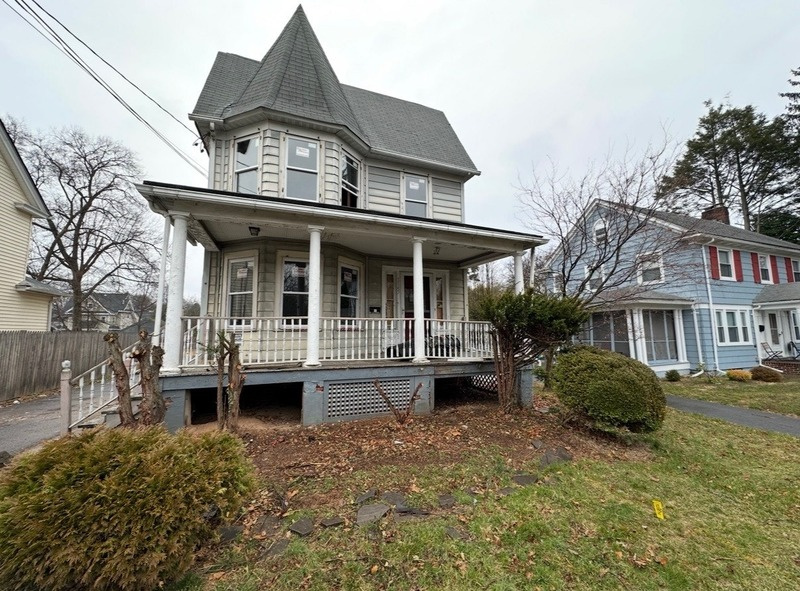 Exterior before rehabilitation at 1143 Thornton Avenue