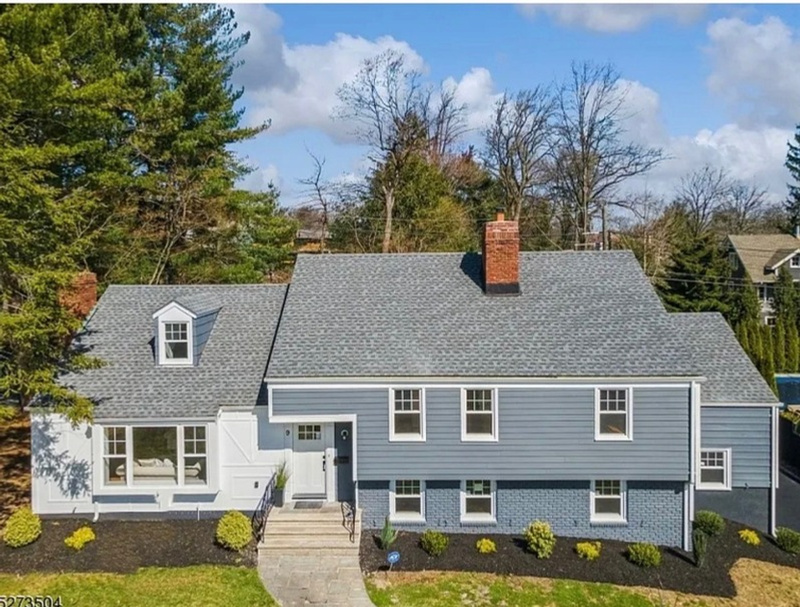 Completed exterior at 9 Cornell Way in Montclair