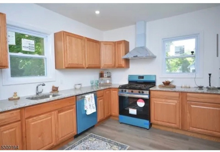 Completed kitchen at 1143 Thornton Avenue
